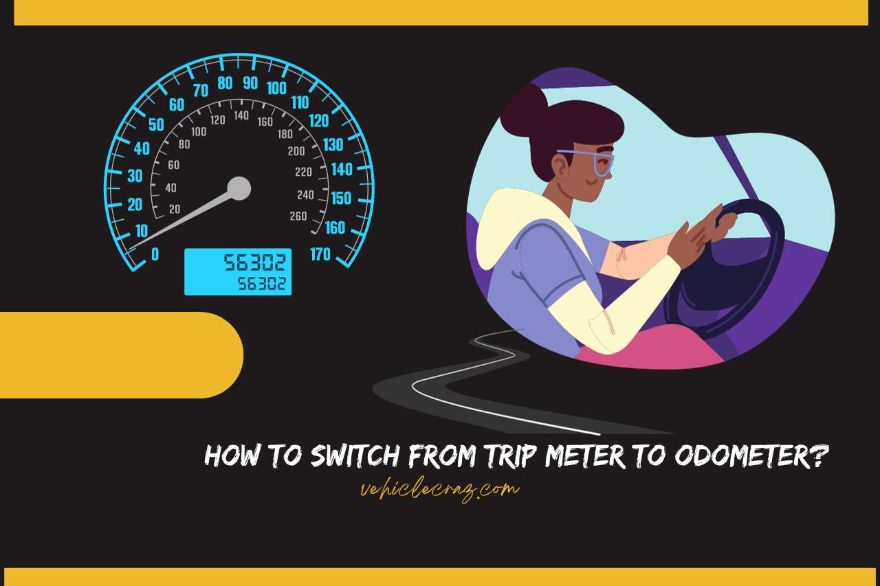 How to switch from trip meter to odometer