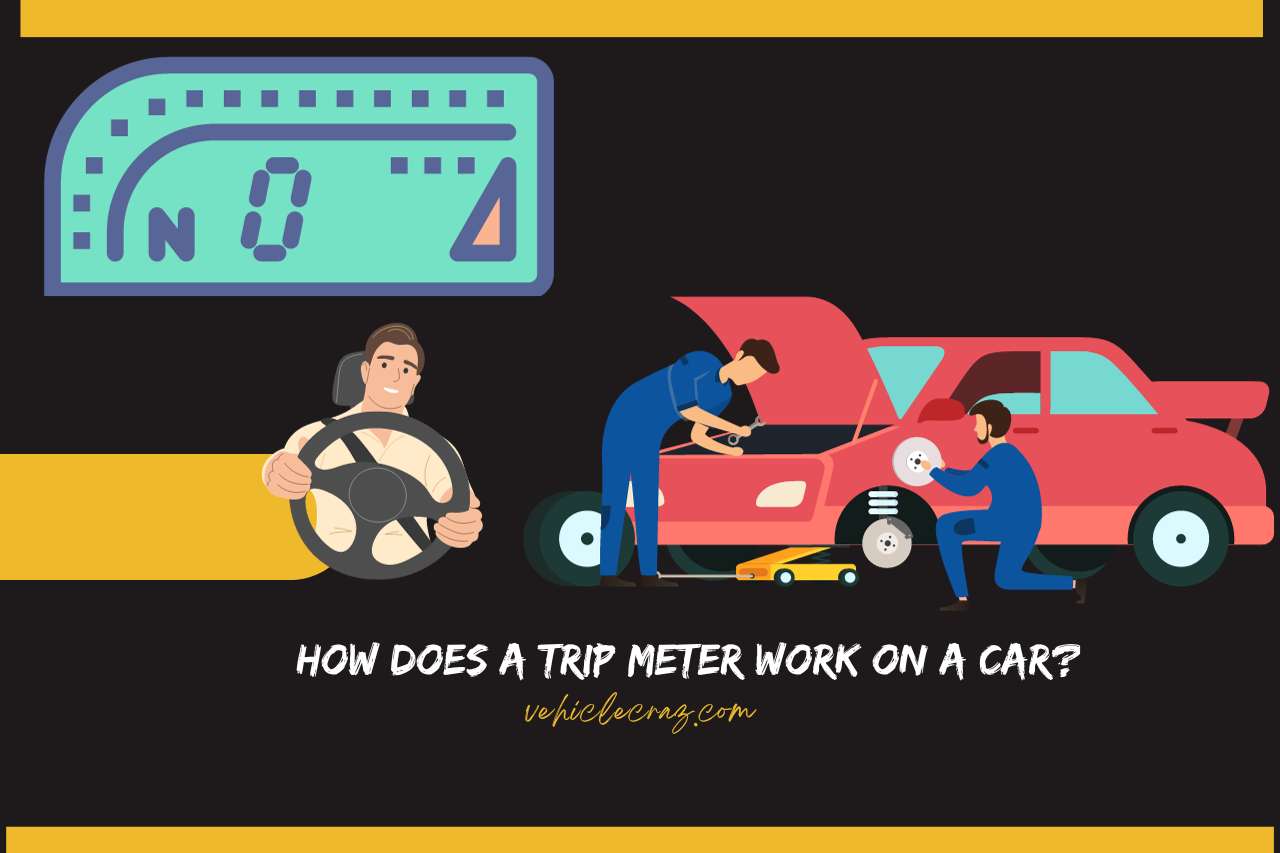 How does a trip meter work on a car