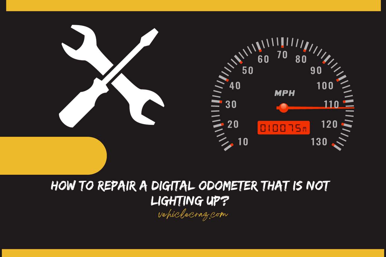 How to Repair a Digital Odometer That Is Not Lighting Up