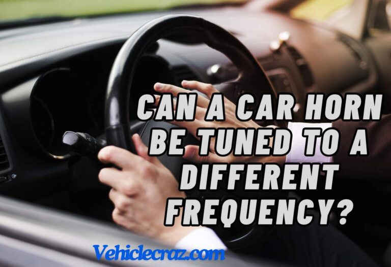 Can a Car Horn Be Tuned to a Different Frequency?